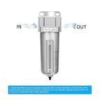 NANPU Industrial Grade Heavy Duty Particulate Filter, Metal Bowl, Suitable - Image 2
