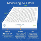 Nordic Pure 16x20x4 Pleated MERV 15 Air Filters 2 Pack - Image 2