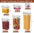 64 PCS Airtight Food Storage Containers - Image 2