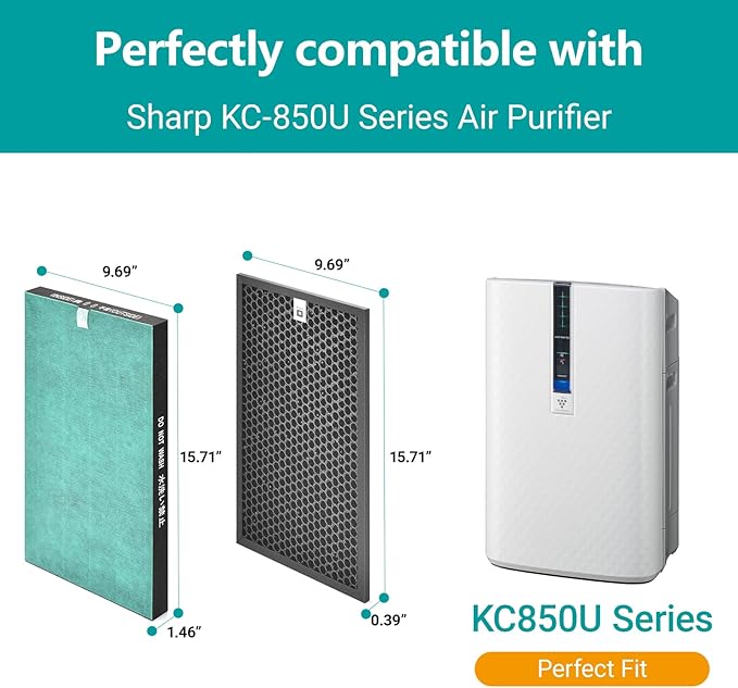 3-Stage Replacement Filter: Particulate Filter+ Activated Carbon | Compatible - Image 2