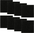 Resinta 8 Pack Activated Carbon Compost Caddy Filters Kitchen Compost Collector by Resinta