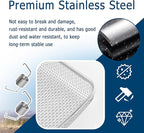 4.64×4.64 Inch RV Vent Cover Stainless Steel, RV Furnace Vent Screen & - Image 3