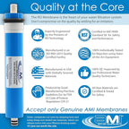 APPLIED MEMBRANES INC. 100 GPD Reverse Osmosis Membrane | RO Membrane Water - Image 5