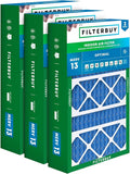 Filterbuy 15.75x27.63x3.50 Air Filter MERV 13 Optimal Smoke & Allergy Defense by Filterbuy