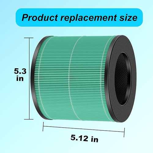 2 Pack AC300 True HEPA Replacement Filter Compatible - Image 2