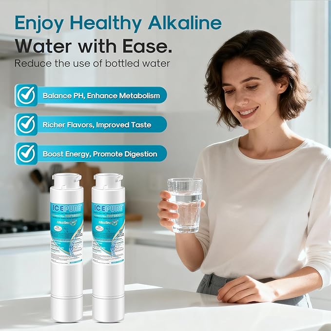ICEPURE Alkaline RWF5800A-AL Refrigerator Water Filter Replacement - Image 9