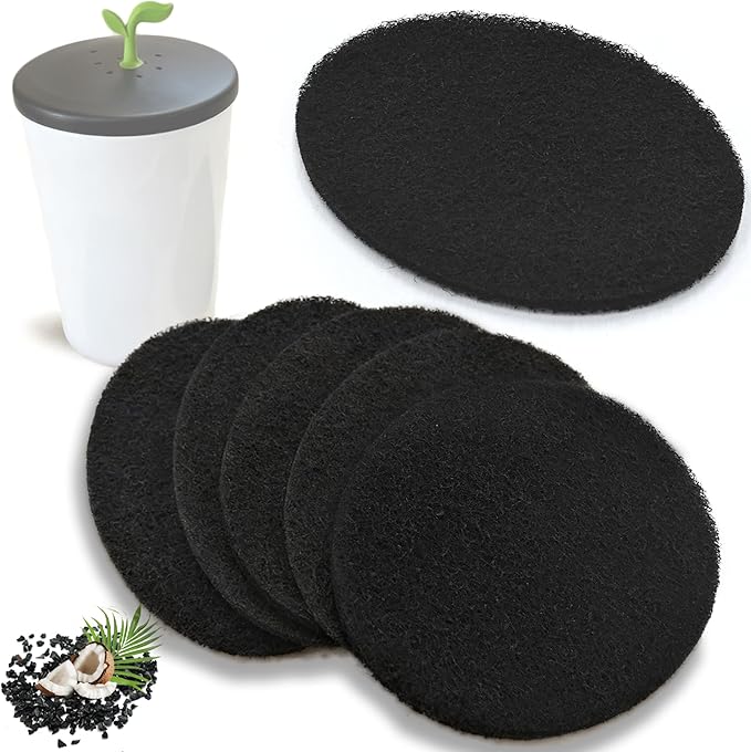 NewKe 6 Pack Natural Charcoal Filter Refills by NEWKE