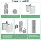 360 Combi Glass HEPA + Carbon Filter Replacement - Image 5
