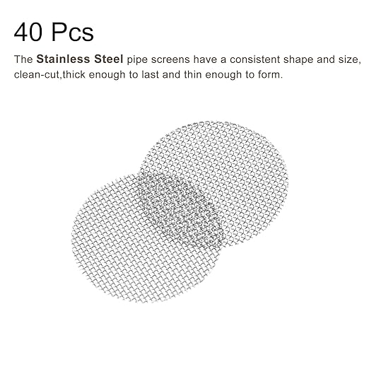MECCANIXITY Pipe Screen Stainless Steel Screens, 19/32 Inch Diameter - Image 3