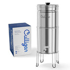 Culligan MaxClear 3 Gallon Gravity Water Filter System, Polished - Image 3