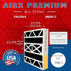 AIRX FILTERS WICKED CLEAN AIR. 24x24x4 Air Filter Odor Eliminator Carbon Filter - Image 2
