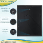 Langdon House 8x10 Picture Frames Set Distinguished Edging - Image 3