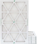 Glasfloss 18x25x1 MERV 10 Pleated Air Filters Box of 6. Actual Size: 17-1/2 x by Glasfloss