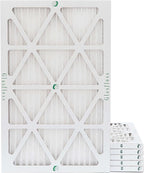 Glasfloss 10x20x1 MERV 10 Pleated Air Filters Box of 6. Actual Size: 9-1/2 x by Glasfloss