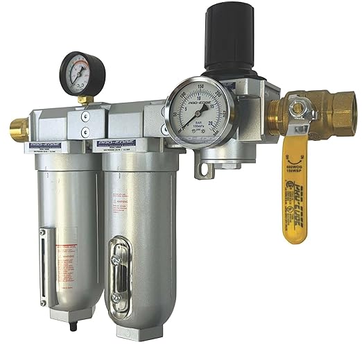 3/4" NPT Industrial Oil, Moisture Vapor Removing Coalescing Filter and in Line by Unknown