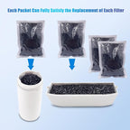 4 Pack Odor Absorbing Carbon Filter Refills - Image 4