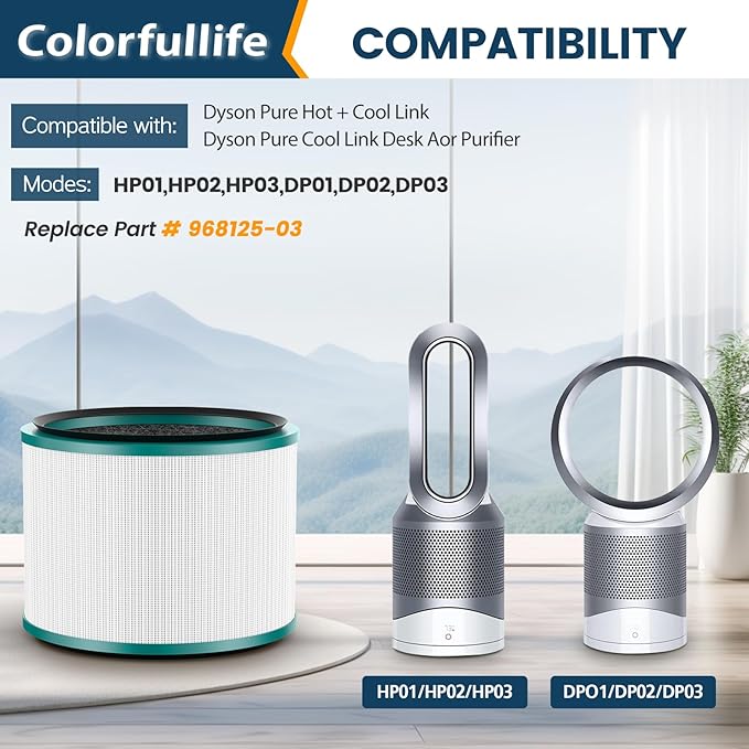 Colorfullife 2 Pack Replacement Filter - Image 2