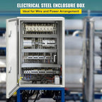 VEVOR NEMA Steel Enclosure, IP66 Waterproof & Dustproof, Outdoor/Indoor - Image 2