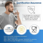 PUREPLUS 5 Micron 4.5"x 10" Whole House Water Filter Combo Kit - Image 6