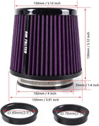 4-Inch Cold Air Intake Filter - Image 5