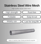 20 Mesh Stainless Steel 304 Wire Mesh Fence Screen 23.5 inches x 10 feet - Image 6