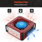 Abestorm 1080 CFM Intake Air Filtration System, 270 Degree Workshop Dust - Image 3