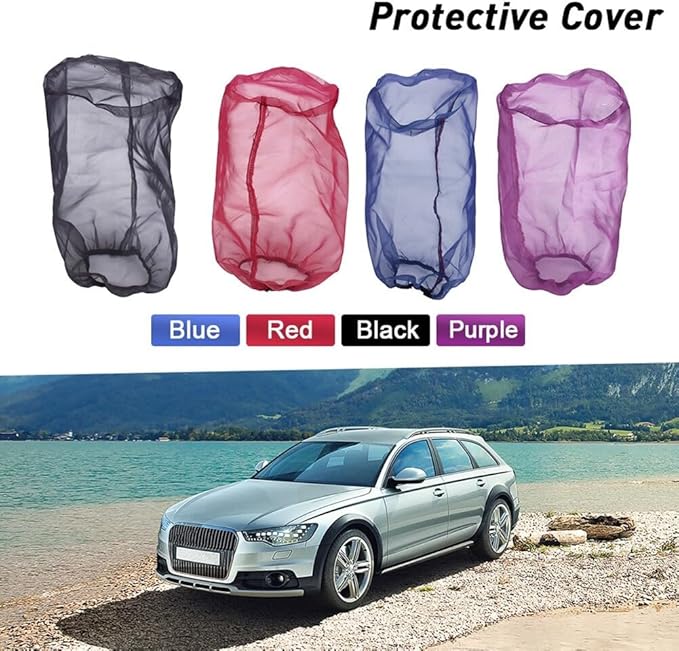 Intake Filter Mesh Cover Polyester Cloth Oilproof and Dustproof Cover Car Cold - Image 6