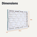 Amazon Basics Merv 5 AC Furnace Air Filter 14x25x1 inches - Image 5