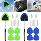 Compatible for Window Scraping Mist Eliminator Microfiber Car Cleaner - Image 2