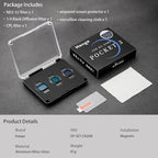 Haoge Magnetic Filters Set for DJI Osmo Pocket 3, Includes CPL, 1/4 Black - Image 9