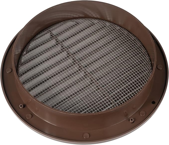 Brown 6" Inch Round Ventilation Grille - Image 4