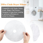 25PCS Cloth Dryer Exhaust Filter - Image 3