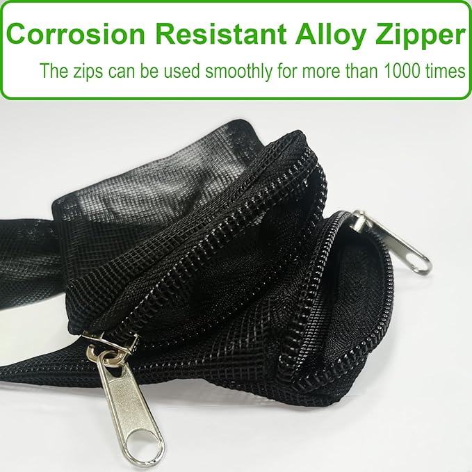10 Pcs 10" x 7" Aquarium Filter Media Bags, Fish Tank Media Mesh Filter Bags - Image 6