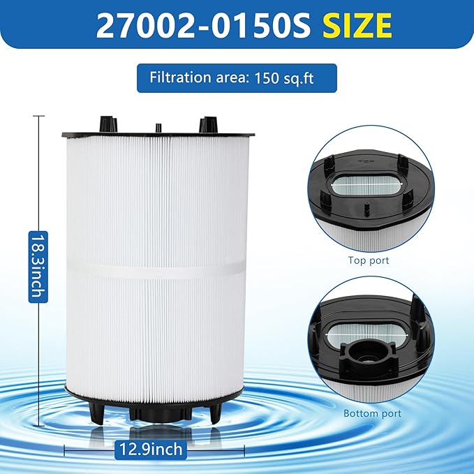 27002-0150S Pool Filter Cartridges Compatible - Image 2
