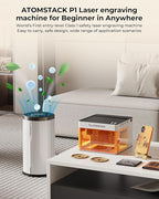 ATOMSTACK P1 5W Laser Engraver, Laser Cutter, Unibody Laser Engraving Machine - Image 5