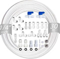 NSF 1/4" inch Water Line Tubing and Push to Connect Fittings by Unknown