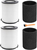 2 Pack Replacement VF4000 Filter by GIBTOOL