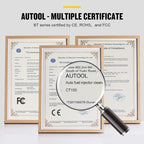 AUTOOL Ultrasonic Fuel Injector Cleaner Tester Support Petrol Motorcycle - Image 7