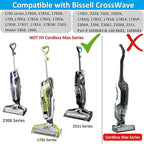 for Bissell CrossWave Vacuum Cleaner Replacement Parts 2 Pack 1868 Bissell - Image 4