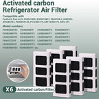 6 Pack Refrigerator Air Filter Replacement - Image 4