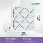 10x10x1 Air Filter MERV 11 MPR 1000 Pleated Air Conditioner Filter - Image 2