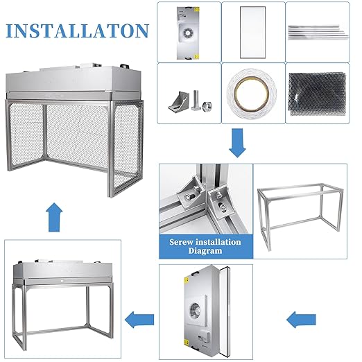 Vertical Laminar Flow-Hood Fan-Filter-Unit Yzzwer - Image 4