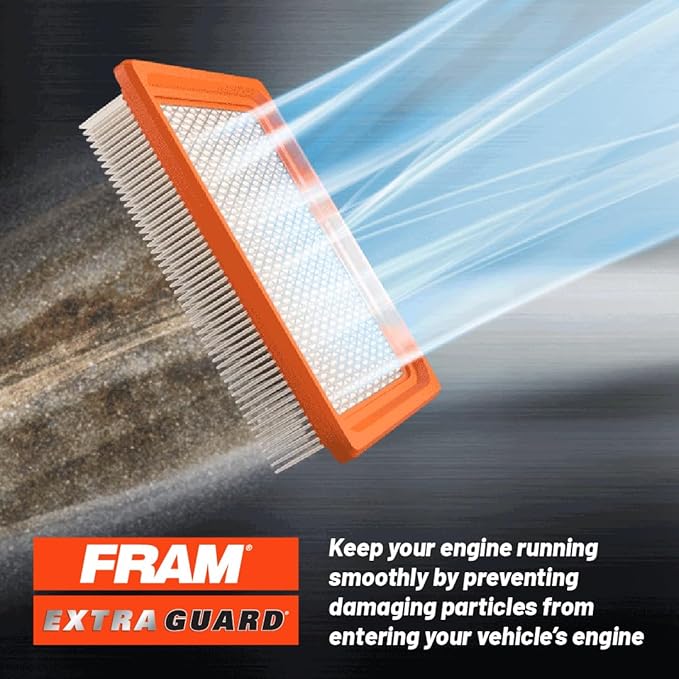 FRAM Extra Guard Rigid Panel Engine Air Filter Replacement, Easy Install - Image 4