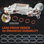 926-959 926-876 3.6L Stainless Steel Engine Oil Cooler Filter Housing - Image 5