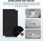 2-PACK RV A/C Filter 16 x 40 x 1/4 Inches Can Cut to Fit RV Air Conditioner - Image 5