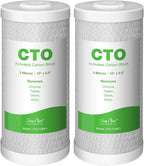SimPure Whole House Water Filter Cartridges 5 Micron 10" x 4.5" CTO Activated by SimPure_Water