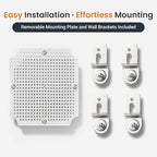 QILIPSU Waterproof Junction Box IP67 Outdoor Plastic Electrical Project - Image 8