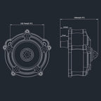 Air Filter Cleaner for Harley Davidson Air Intakes Sportster XL 883 1200 Models - Image 6