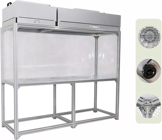 INTSUPERMAI Vertical Laminar Flow Hood Air Flow Clean Bench Workstation Lab by INTSUPERMAI