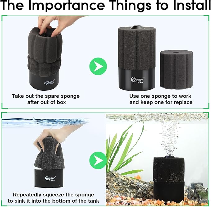 hygger Aquarium Sponge Filter 55-125 Gallon Fish Tank Filter - Image 5